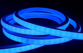 LED НЕОН SL-001 SMD 2835/120 220V блакитний IP68 (1м) Код.58863