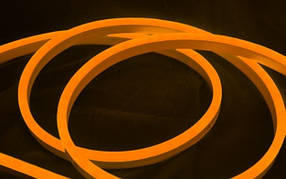 LED НЕОН SL-001 SMD 2835/120 220V помаранчевий IP68 (1м) Код.58866