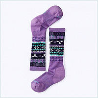 Высокие гольфы Smart Wool Wintersport с узором лося для девочки, 6500693AM