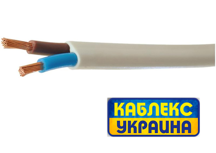 Кабель мідний ШВВП 2х1,0 (Одеса Каблекс)