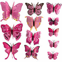 Бабочки для декора 5D, для дома, DIY