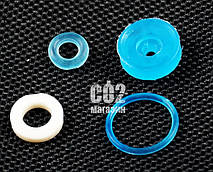 Crosman (Gletcher) TT, заміна рем.комплекту, голки балона і підтискної гайки голки.