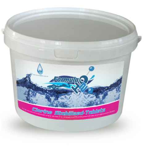 Clorine Stabilised - Tablets (шокове хлорування води в басейні 5 кг таблетки), фото 1