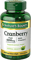 Экстракт клюквы Nature's Bounty с витамином C, 250 быстрорастворимых капсул
