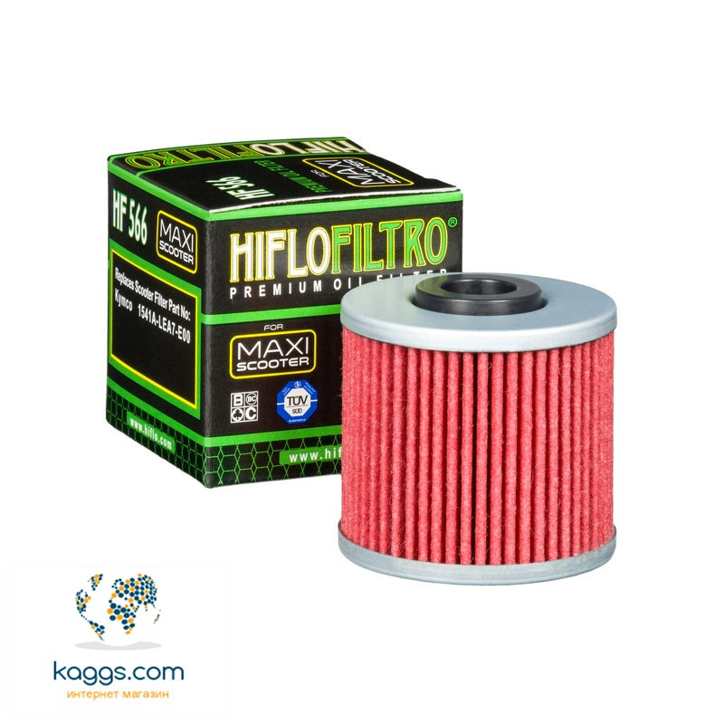Масляный фильтр Hiflo HF566 для Kawasaki, Kymco. - фото 1 - id-p516081321