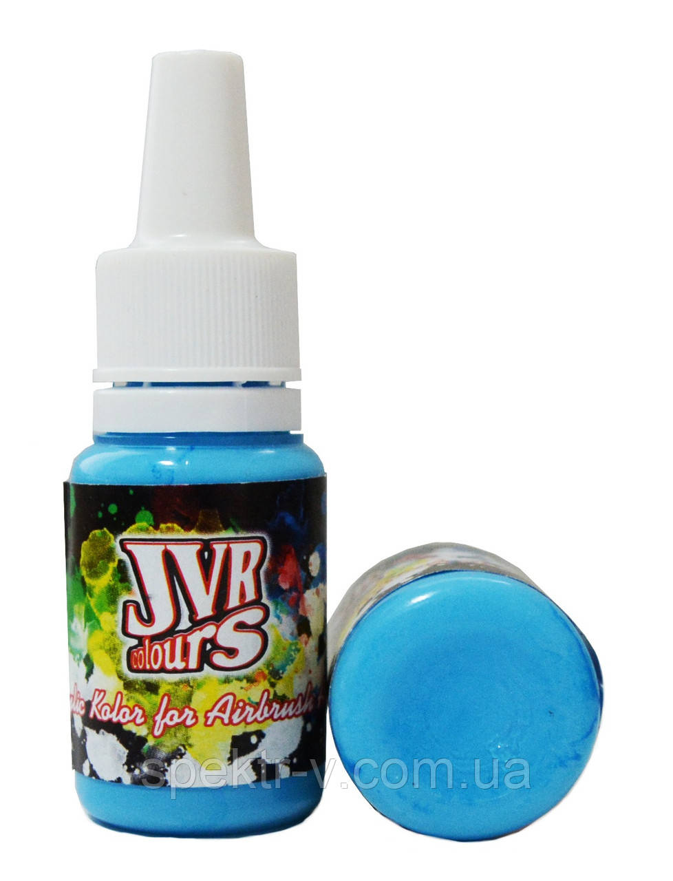 Фарба JVR Revolution Kolor, opaque sky blue #126,10ml