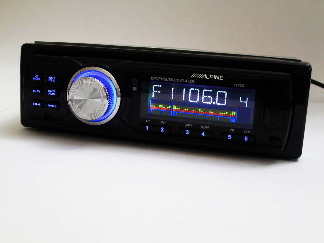 Автомагнитола 1172A - USB+SD+AUX+FM (4x50W), фото 1