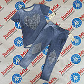 Котоновий костюм на дівчинку Angelina