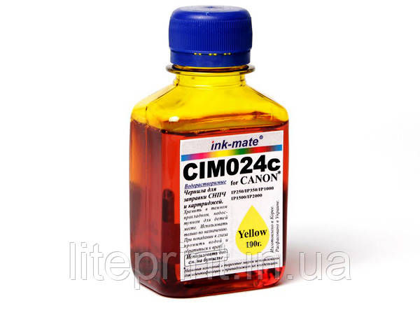 Чорнило для принтера Canon — Ink-Mate — CIM024, Yellow, 100 г