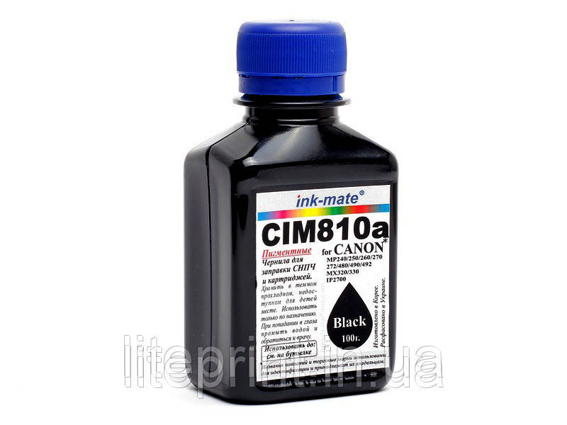 Чорнило для принтера Canon - Ink-Mate - CIM810, Black, 100 г