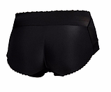 Стягувальні труси пушап "Бразька попа" для збільшення сідниць чорні, фото 6