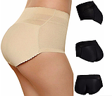 Стягувальні труси пушап "Бразька попа" для збільшення сідниць чорні, фото 3