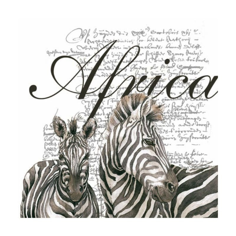 Декупажних серветка "Afrika", 33 * 33 см, 18 г / м2, Ambiente, 13306246, фото 1