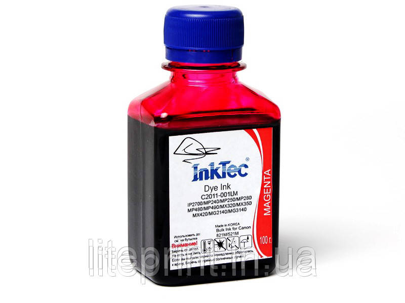 Чорнило для принтера Canon - InkTec - C2011, Magenta, 100 г
