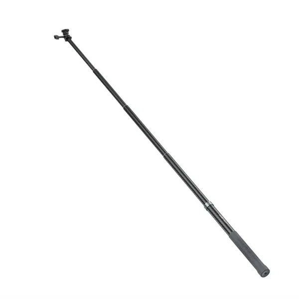 Монопод для екшн-камери Acefast E38 1.2m carbon fiber telescopic selfie stick Black Gray, фото 1