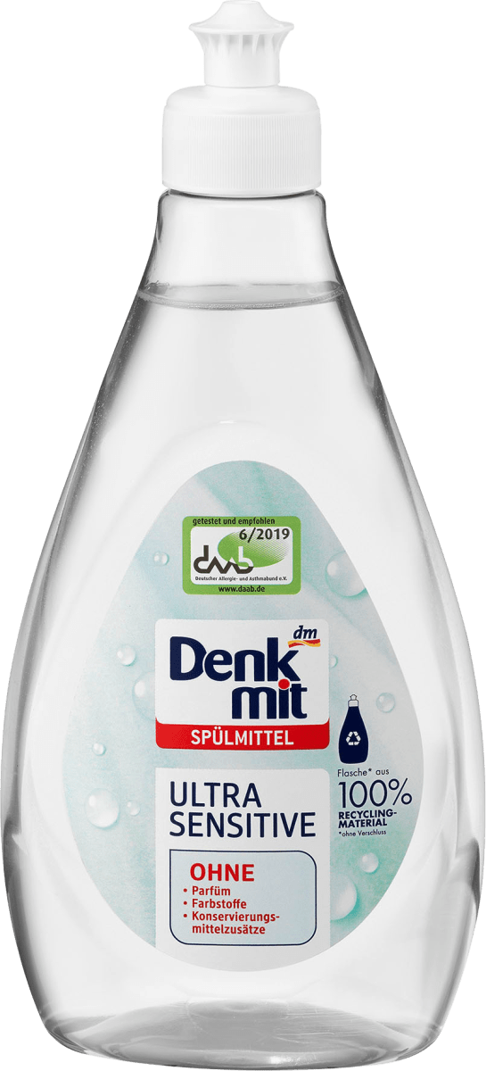 

Жидкость для посуды Denkmit Ultra Sensitive, 500ml.
