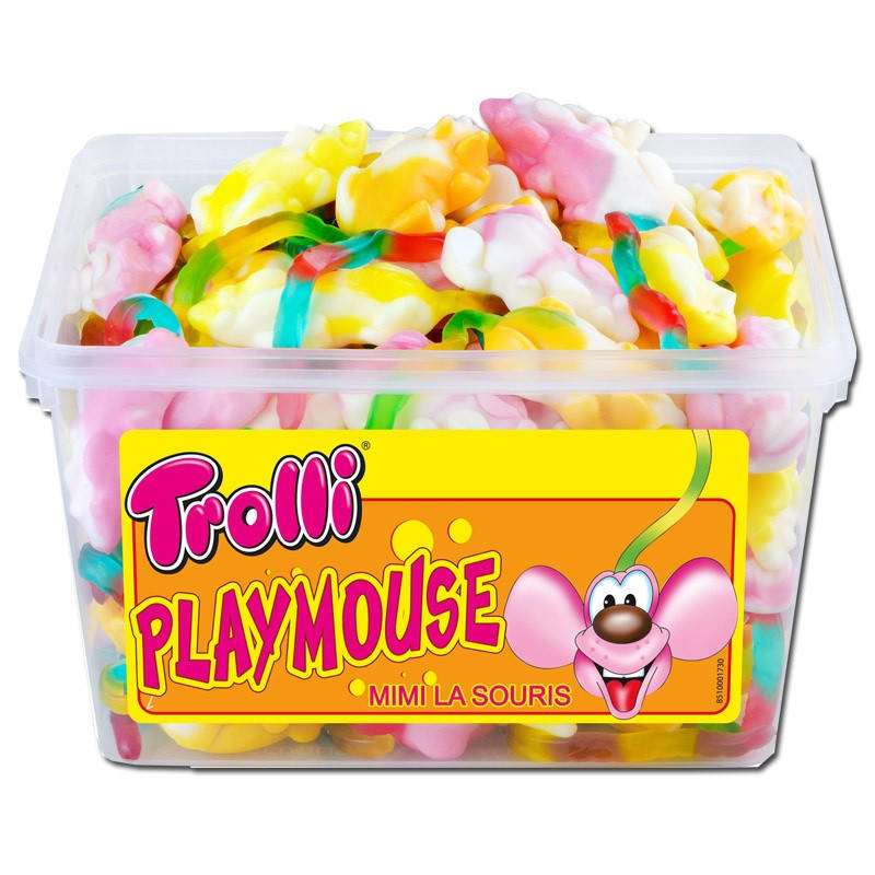 

Конфеты Желейные Trolli Playmouse Мышки 1200 г Германия
