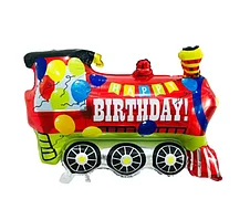 

Фольгированный шарик КНР (69х49 см) Поезд / паровоз, Разные цвета