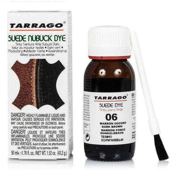 

Краска для замши и нубука Tarrago Suede Nubuck Dye 50 ml бордовый #11