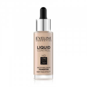 

Жидкая тональная основа Eveline Liquid Control 010 Light Beige, 32 мл