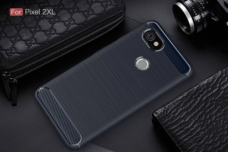 

TPU чехол накладка Urban для Google Pixel 2 XL (5 цветов) синий