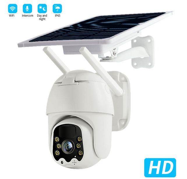 

Уличная Wi-Fi камера видеонаблюдения XF-DC19-F солнечная батарея