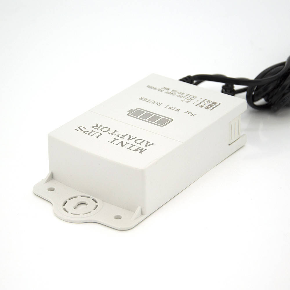 

Імпульсний UPS із вбудованим АКБ Mini Outer UPS1202, 12.6V 2А; акб Lithium 0,6А; Plastic Box IP40;