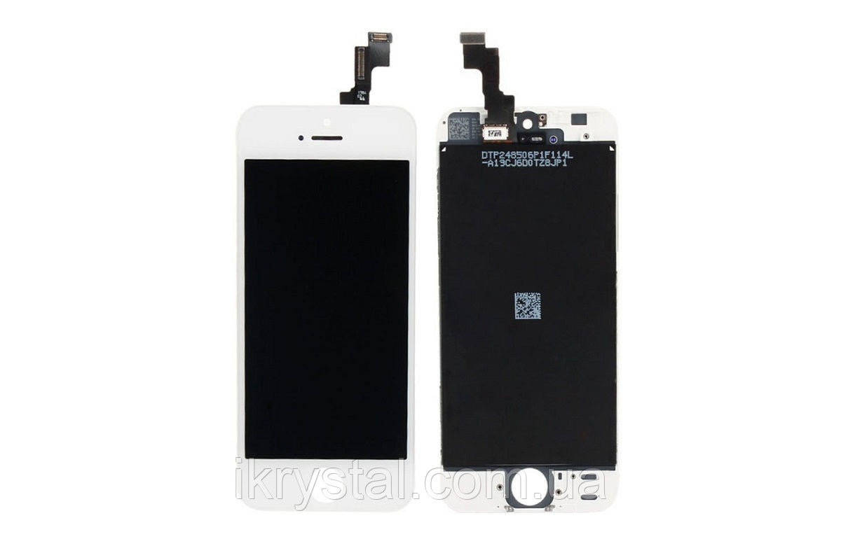 

Дисплей iPhone 5S экран Белый iPhone модуль сенсор LCD для iPhone тачскрин стекло сенсор на iPhone White Tianm
