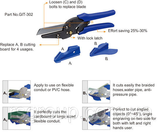 Универсальный резак (ГИТ-302) - фото 2 - id-p34621975
