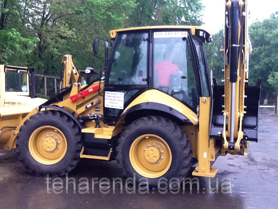 Оренда екскаватора навантажувача JCB Київ, фото 1