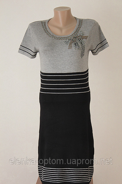 Плаття жіноче трикотажне, фото 1