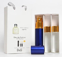 ЧОЛОВІЧИЙ МІНІ ПАРФУМУ DOLCE&GABBANA LIGHT BLUE POUR HOMME 3*15 МЛ