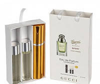 МУЖСКОЙ МИНИ ПАРФЮМ GUCCI BY GUCCI SPORT  3*15 МЛ