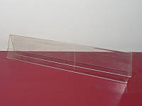 Цінник А-подібний. горизонтальний. 60х360мм. (акрил 1,5 мм)