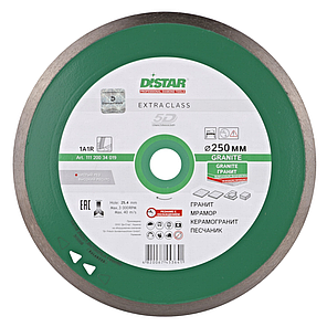 Круг алмазний відрізний Distar 1A1R 250x1,6x10x25,4 Granite, фото 3