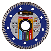 Круг алмазний відрізний 1A1R Turbo 125x2,2x8x22,23 Baumesser Stahlbeton PRO