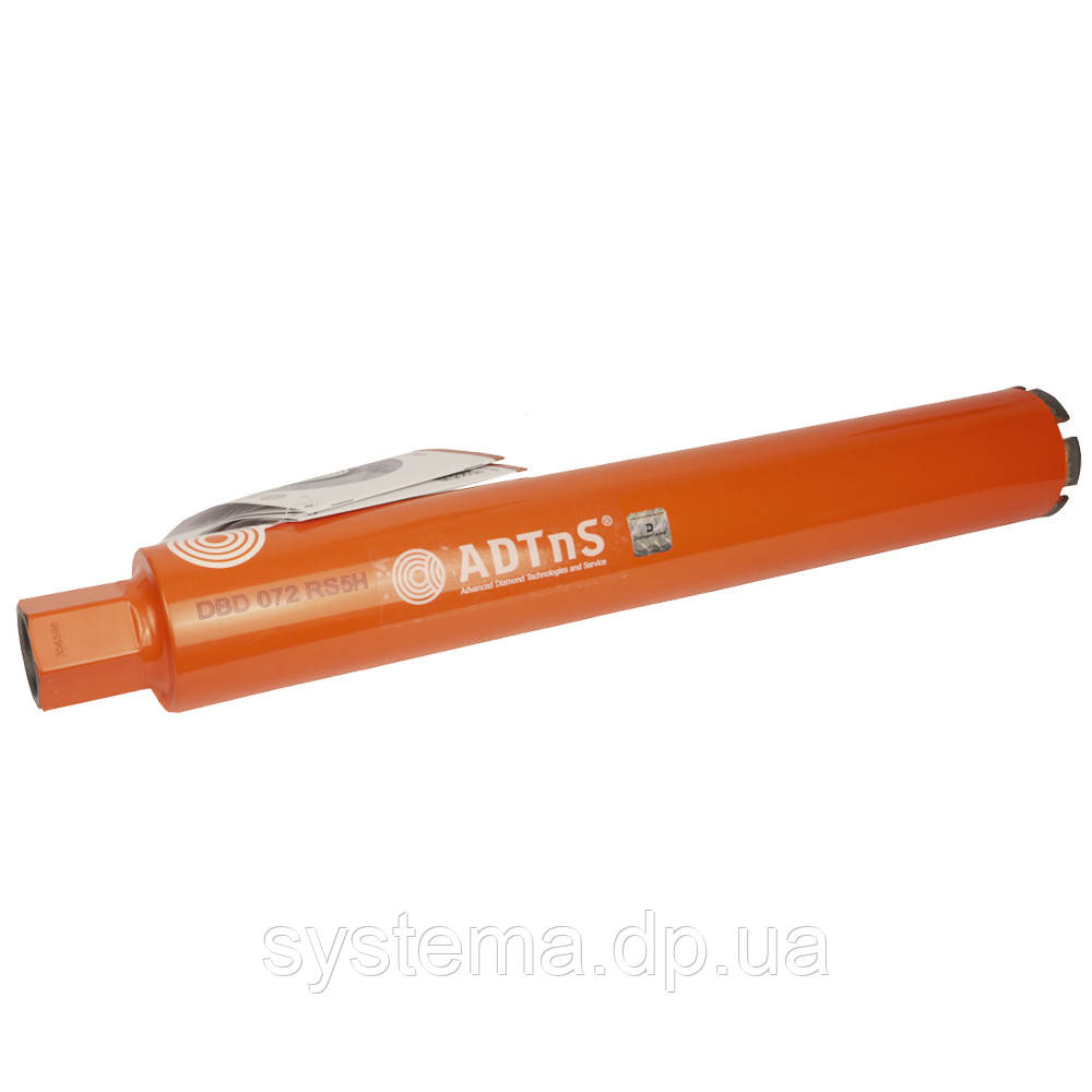 Алмазне свердло ADTnS САМС-B 072x450-6x1 1/4 UNC DBD 072 RS5H