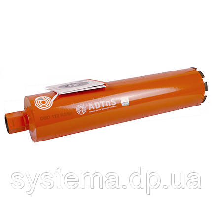 Алмазне свердло ADTnS САМС-B 112x450-9x1 1/4 UNC DBD 112 RS5H, фото 1