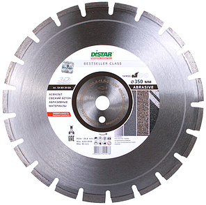 Круг алмазний відрізний Distar 1A1RSS/C1-W 350x3,2/2,2x9x25,4-21 F4 Bestseller Abrasive, фото 3