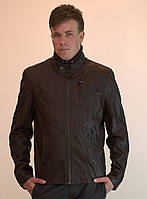 Куртка мужская большого размера из экокожи OS XL.