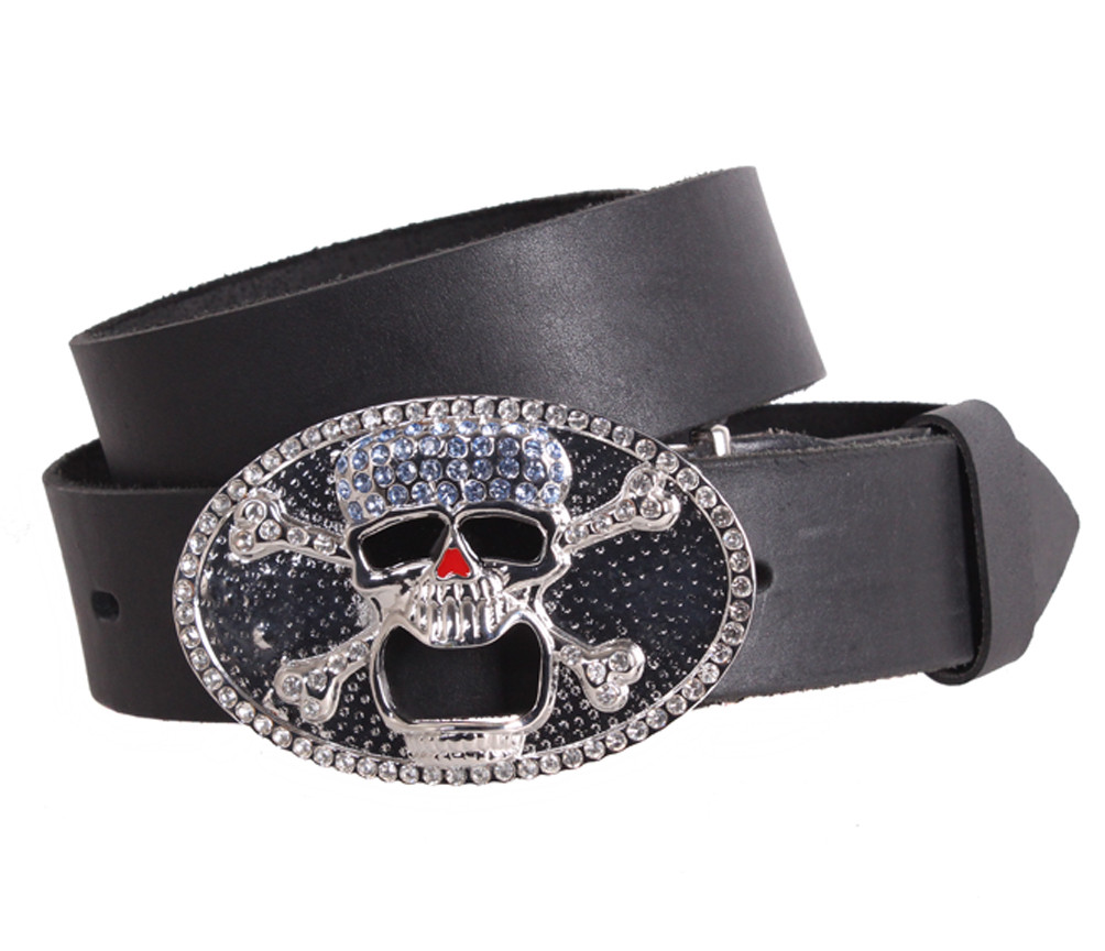 Жіночий ремінь з натуральної шкіри BLX2501-01 чорний, фото 1