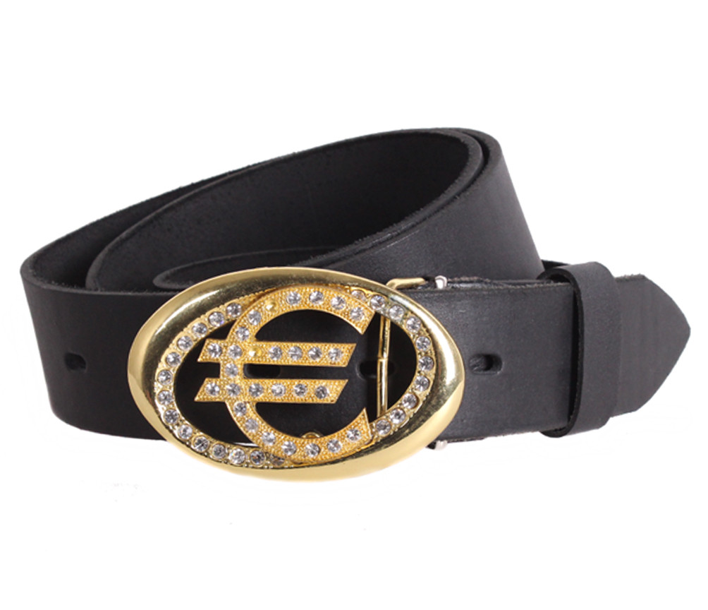 Жіночий ремінь з натуральної шкіри BLX2501-04 чорний, фото 1