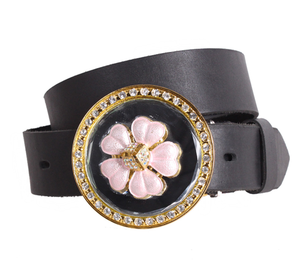 Жіночий ремінь зі штучної шкіри BLX2501-19 чорний, фото 1