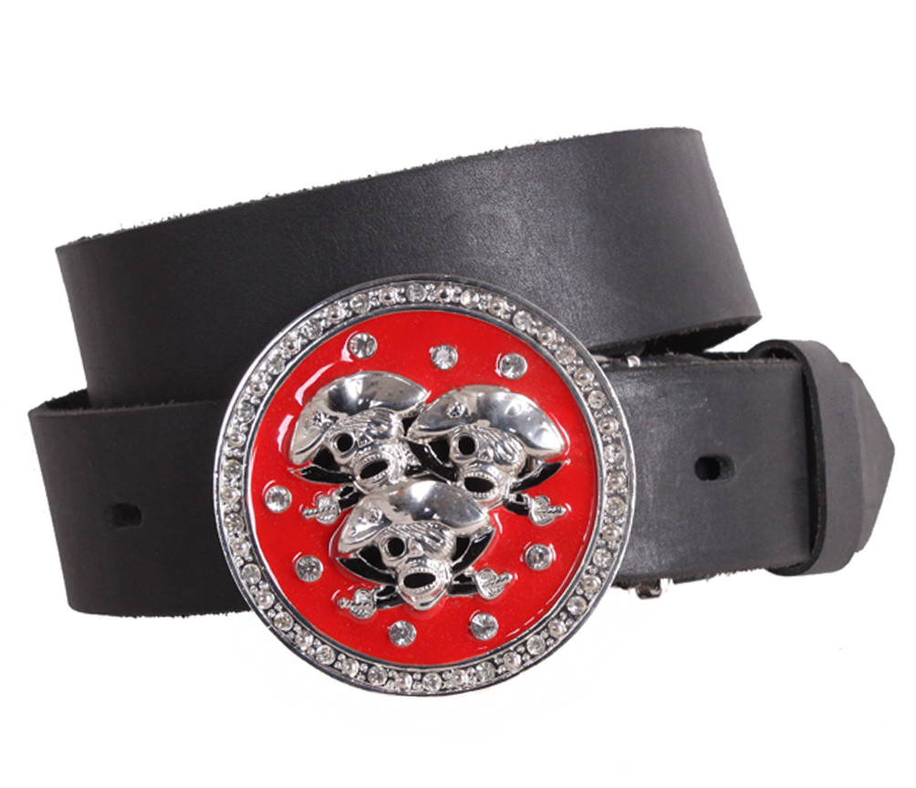 Жіночий ремінь з натуральної шкіри BLX2501-23 чорний, фото 1