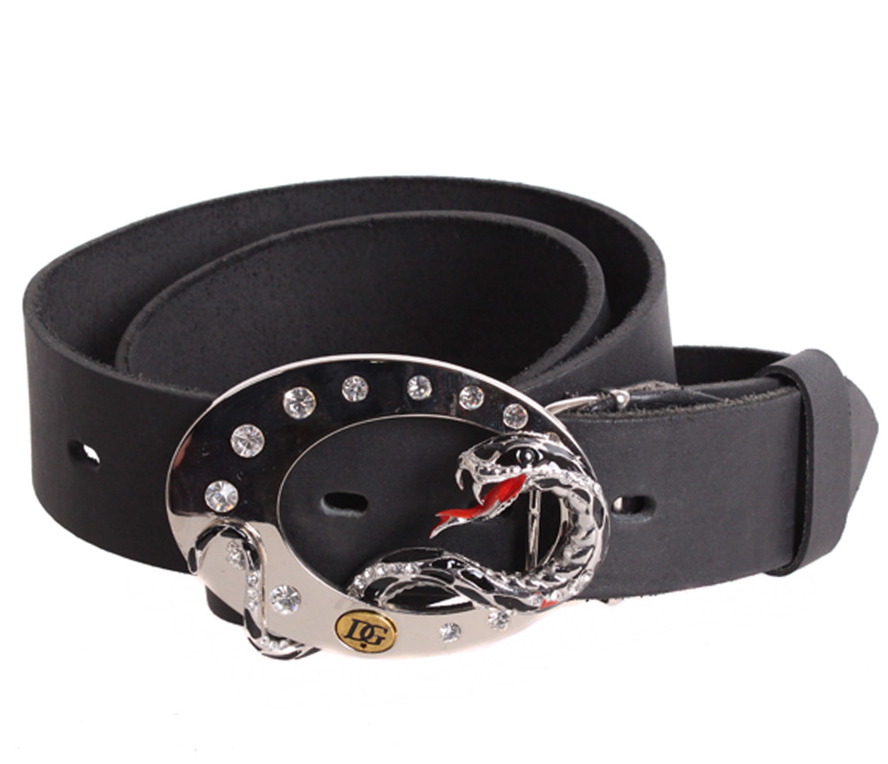 Жіночий ремінь з натуральної шкіри BLX2501-29 чорний, фото 1