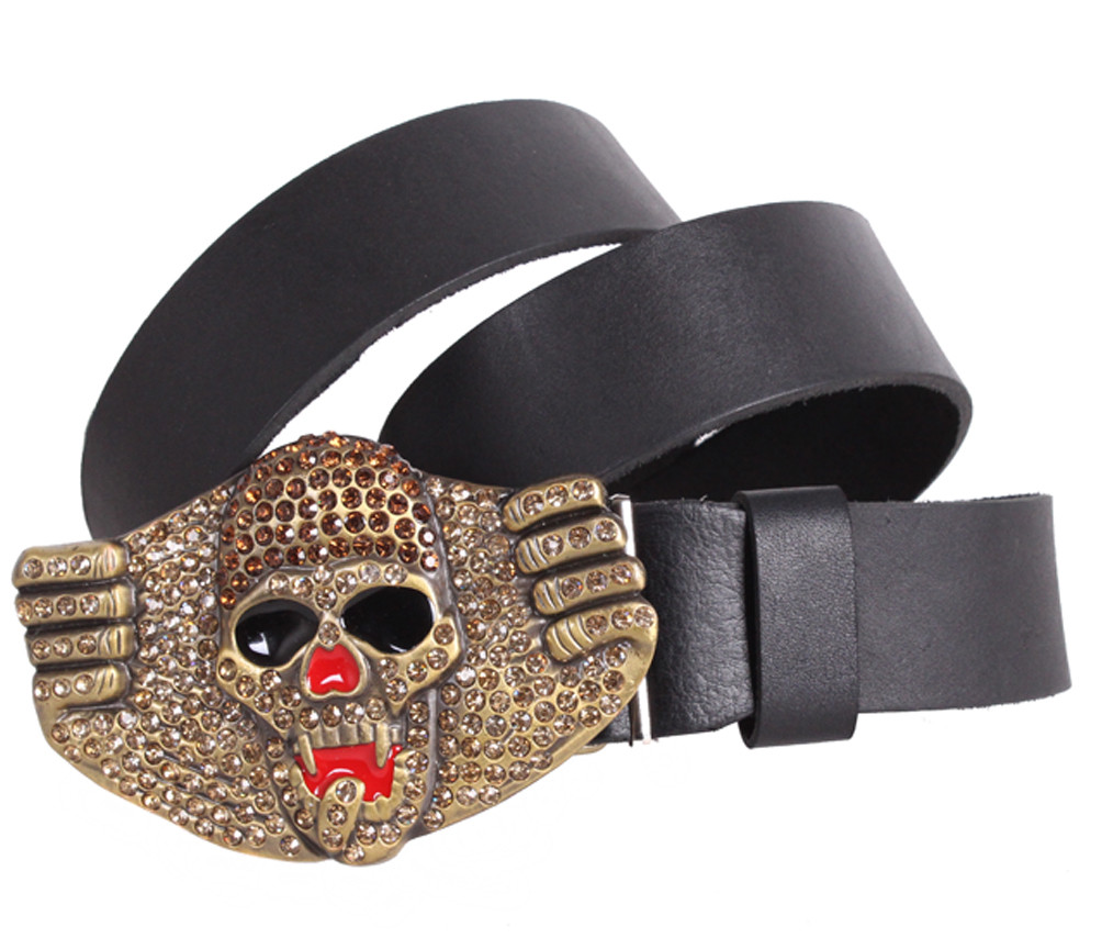 Жіночий ремінь з натуральної шкіри BLX2501-37 чорний, фото 1