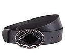 Жіночий ремінь з натуральної шкіри BLX2501-44 чорний, фото 2