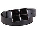 Жіночий ремінь з натуральної шкіри BLX2501-48 чорний, фото 3