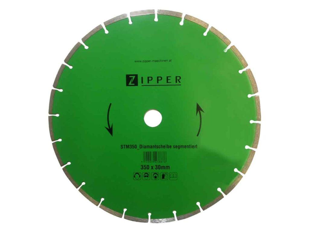 Алмазний диск Zipper ZI-BTS350DSS, фото 1