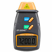 Тахометр лазерний безконтактний DT-2234C+ (від 2,5 до 99999 об/хв)